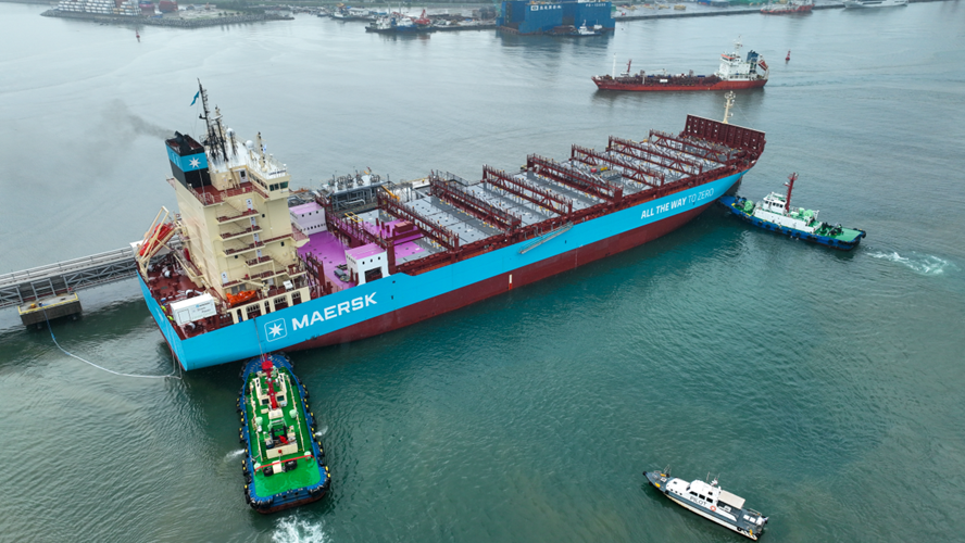 طرح انتقال کشتی به کشتی متانول توسط سنگاپور به اجرا در آمد