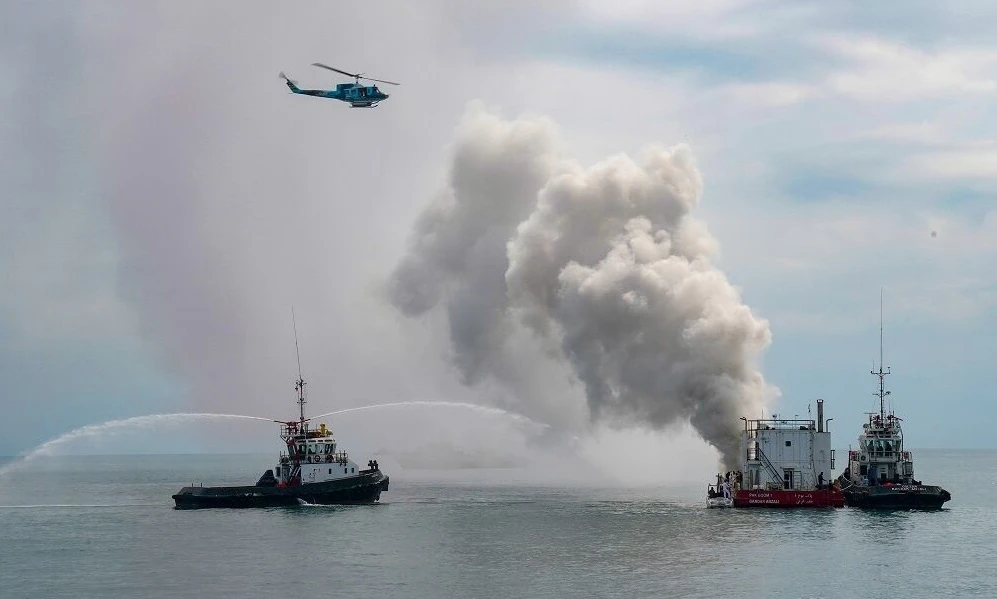 رزمایش امداد و نجات و امنیت دریایی ۲۰۲۴ برگزار شد + عکس