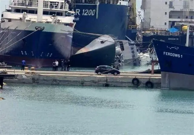 فوری/ ناوشکن سهند دچار سانحه شد+جزییات