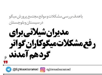 مديران شيلاتي براي رفع مشكلات ميگوكاران گواتر گرد هم آمدند