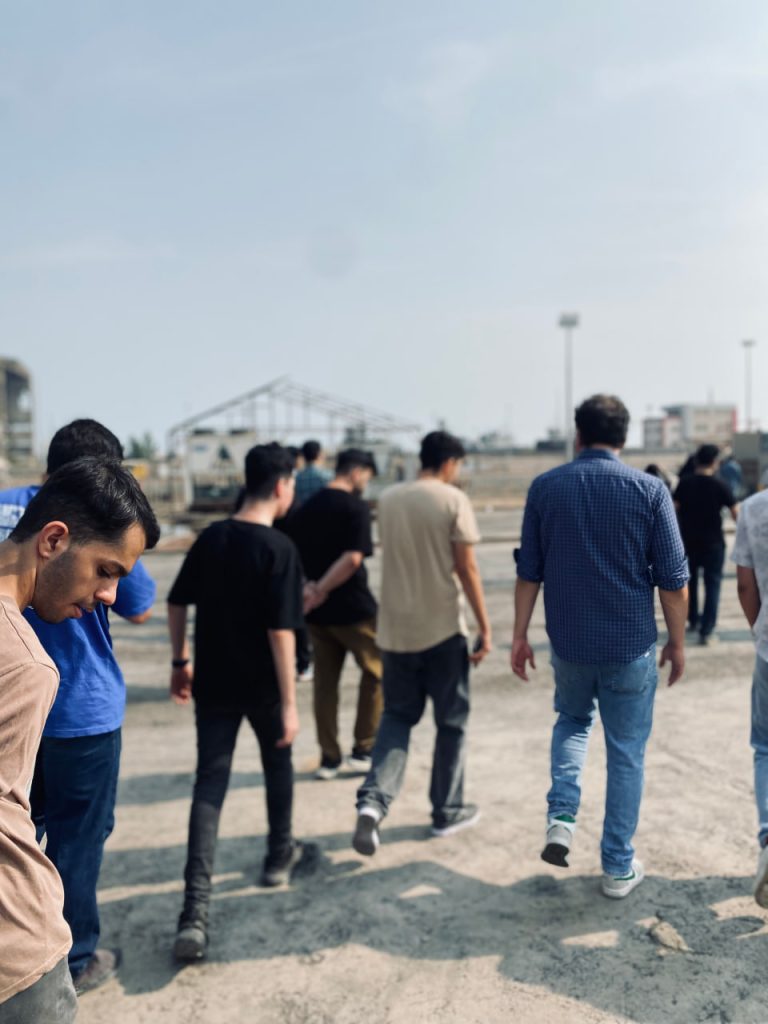بازدید دانشجویان پردیس دریا و ساحلی دانشگاه صنعتی امیرکبیر از بزرگترین کشتی‌سازی ایران ایزوایکو
