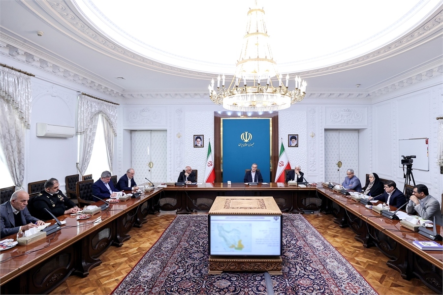 جلسه تحلیل طرح‌های توسعه دریامحور با حضور رئیس جمهور