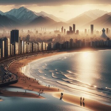 تهران اگر دریا داشت، چه شکلی می‌شد؟