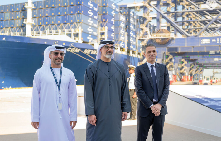خط کشتیرانی فرانسه ظرفیت بندر خلیفه امارات را ۲۳ درصد افزایش داد