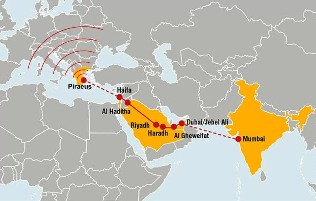 هند و ایتالیا مسیر تجاری جدیدی می‌سازند