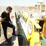 ممیزی تجهیزات مخابراتی شناورهای جست‌وجو و نجات دریایی بندر خرمشهر در آستانه تعطیلات نوروز