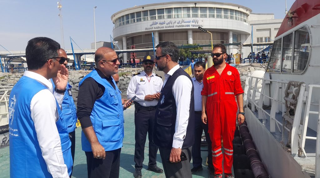 رضایت بازرس سازمان بنادر از خدمات‌رسانی در بندر شهید حقانی