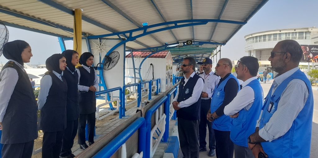 رضایت بازرس سازمان بنادر از خدمات‌رسانی در بندر شهید حقانی