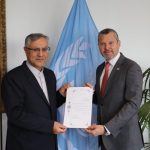 نماینده دائم ایران استوارنامه خود را به مدیرکل سازمان بین المللی دریانوردی ارائه کرد