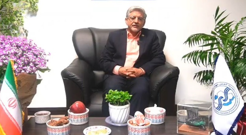 پیام ویژه نوروزی رئیس هیأت مدیره انجمن مهندسی دریایی ایران به جامعه دریایی پیام ویژه نوروزی رئیس هیأت مدیره انجمن مهندسی دریایی ایران به جامعه دریایی