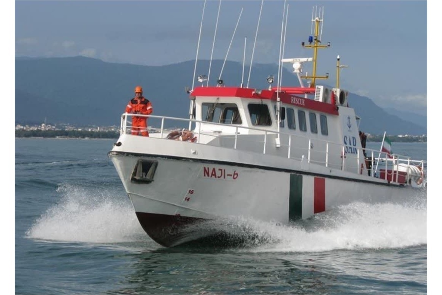 ایثار در دل دریا، نجات فوری دریانورد بیمار در شب طوفانی نوشهر