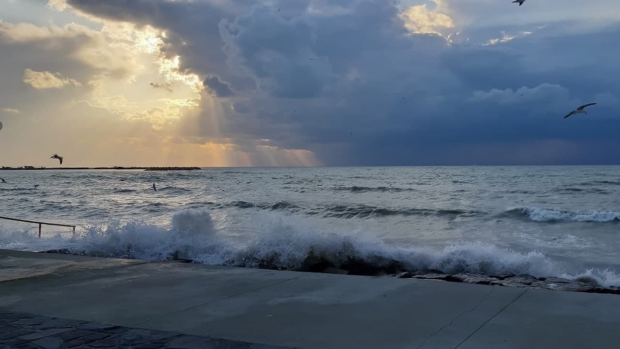 پیش‌بینی تلاطم دریا و احتمال بارش در بوشهر