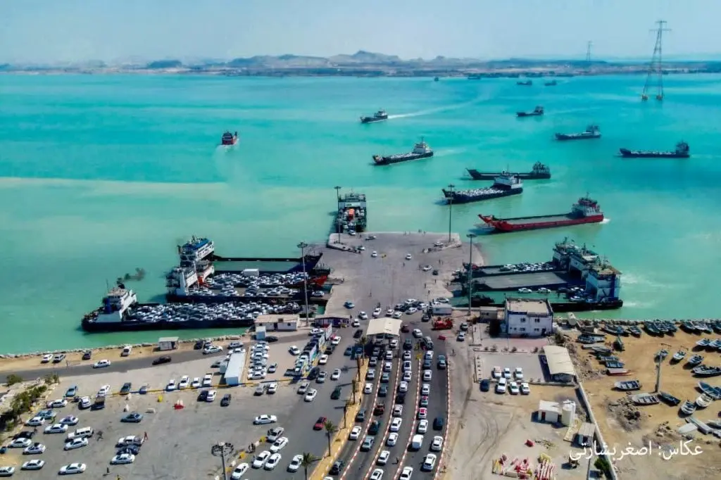 ترابری مسافران دریایی در بنادر قشم ۱۸.۴ درصد افزایش پیدا کرد