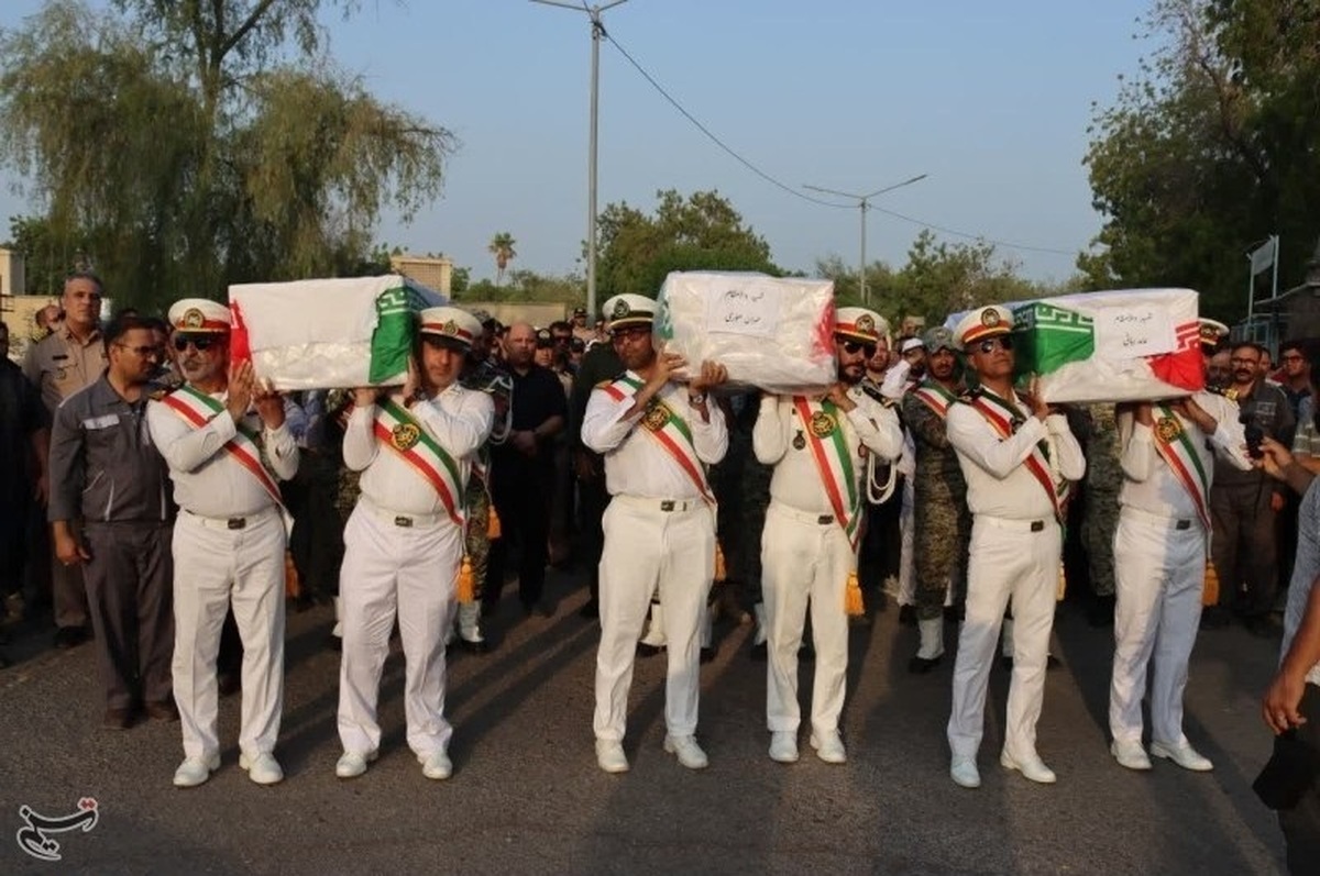 شهادت ۳ سرباز مدافع وطن نیروی دریایی ارتش