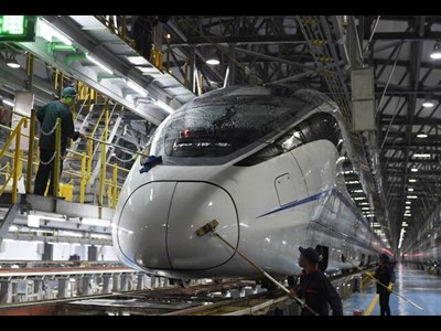 چین راه‌آهن پرسرعت دیگری افتتاح کرد