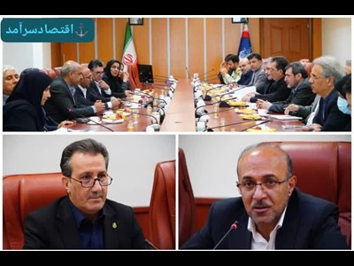 نشست مشترک مدیرعامل سازمان بنادر و دریانوردی و رئیس کل گمرک جمهوری اسلامی ایران