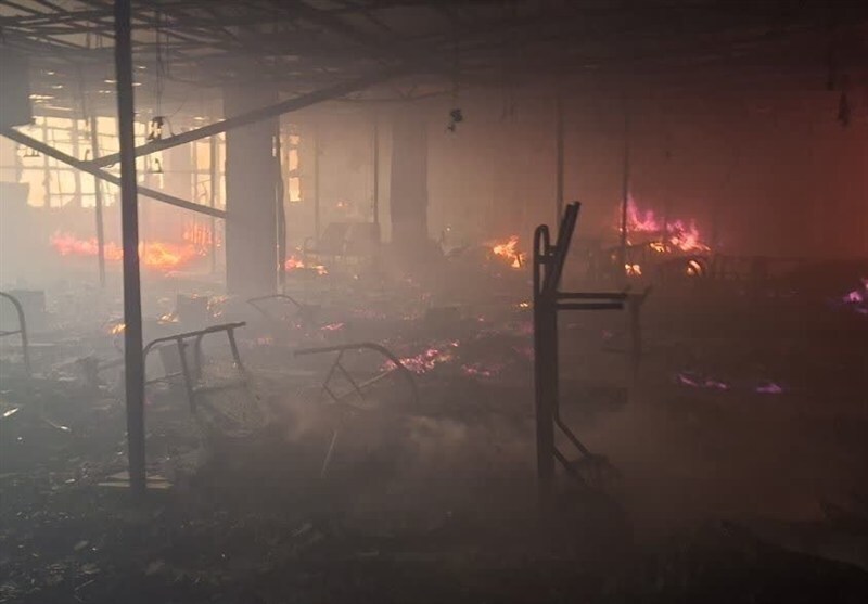 جزئیات آتش‌سوزی و شمار مصدومان مجمع ونوس انزلی