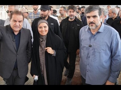 بازدید وزیر راه و شهرسازی از مرکز پایش راهداری و حمل و نقل جاده‌ای مرز مهران