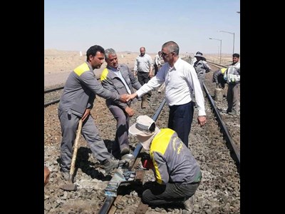 بهترین وضعیت خطوط ریلی اصفهان در ۴ سال اخیر