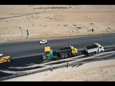 بهسازی و روکش آسفالت قریب به ۱۳۰۰ کیلومتر از  مسیرهای منتهی به پایانه‌های مرزی اربعینی