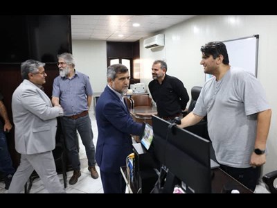 دیدار مدیرکل بنادر و دریانوردی خوزستان با کارکنان اداره فاوا به مناسبت روز فناوری اطلاعات