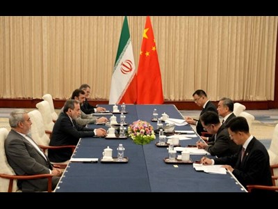 مذاکرات وزرای امور خارجه ایران و چین در خصوص روابط دوجانبه و تحولات منطقه‌ای و بین‌المللی
