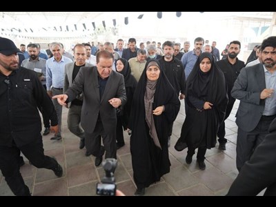 وزیر راه و شهرسازی از پایانه مرزی مهران بازدید کرد