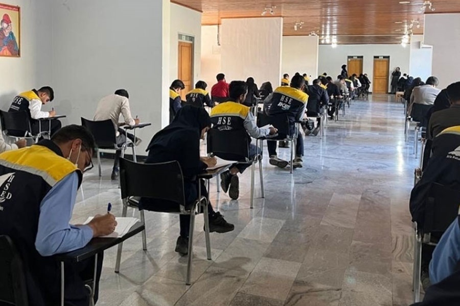 چهارمین آزمون تخصصی نیروهای HSE در بندر شهید رجایی برگزار شد