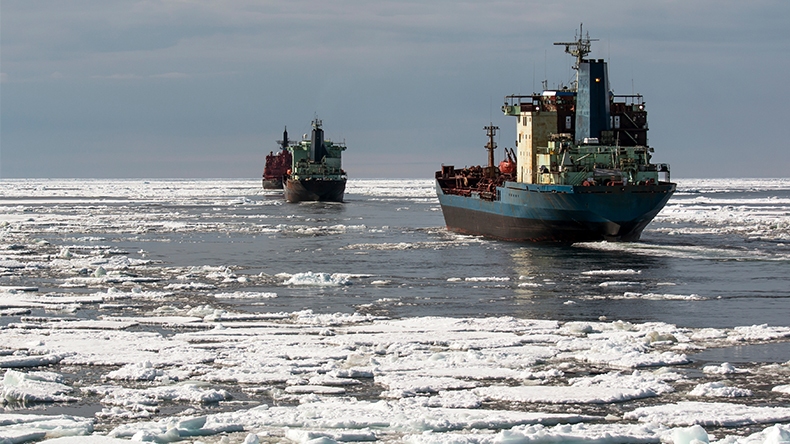 چین مسیر مستقیم قطب شمال به اروپا را برای بار‌های خاص راه‌اندازی می‌کند