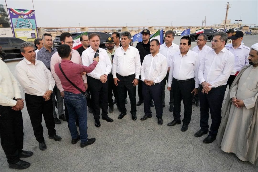 افتتاح اسکله استراتژیک بندر محمد عامری؛ گامی بلند برای رونق تجارت و اشتغال در بوشهر