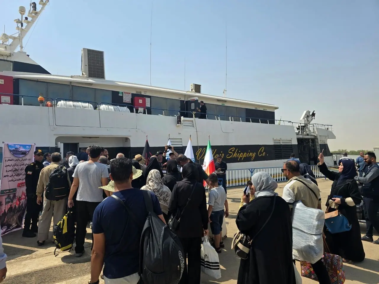 سفر دریایی خرمشهر - بصره ویژه اربعین ۶۰۰ هزار تومان اعلام شد