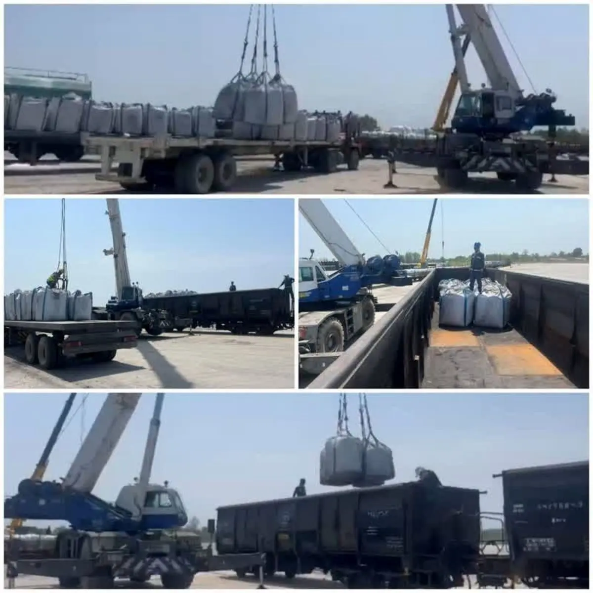 سوت اولین قطار در بندر کاسپین به صدا درآمد؛ هدیه روز جهانی خزر به اقتصاد حمل و نقل