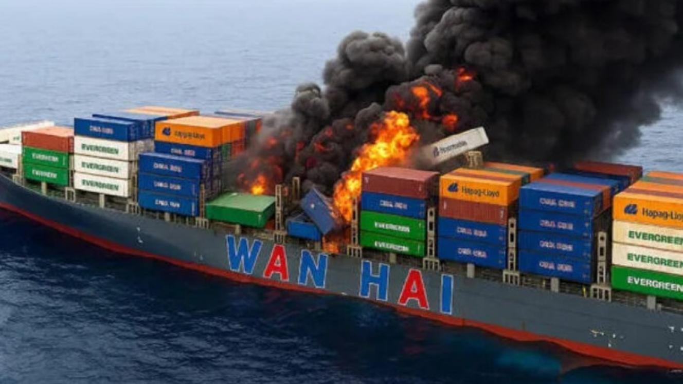 استفاده صنعت کشتیرانی از هوش مصنوعی برای مقابله با آتش‌سوزی‌های بار