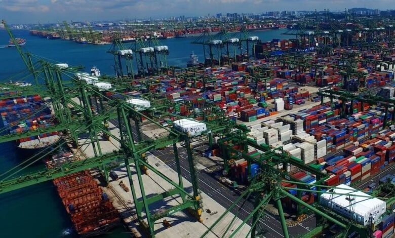 ثبت رکورد جابه‌جایی کانتینر در سال ۲۰۲۵ پس از دوران بحران مالی جهانی
