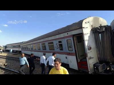 خروج قطار مسافری تهران - مشهد از خط؛ تمام مسافران سالم هستند