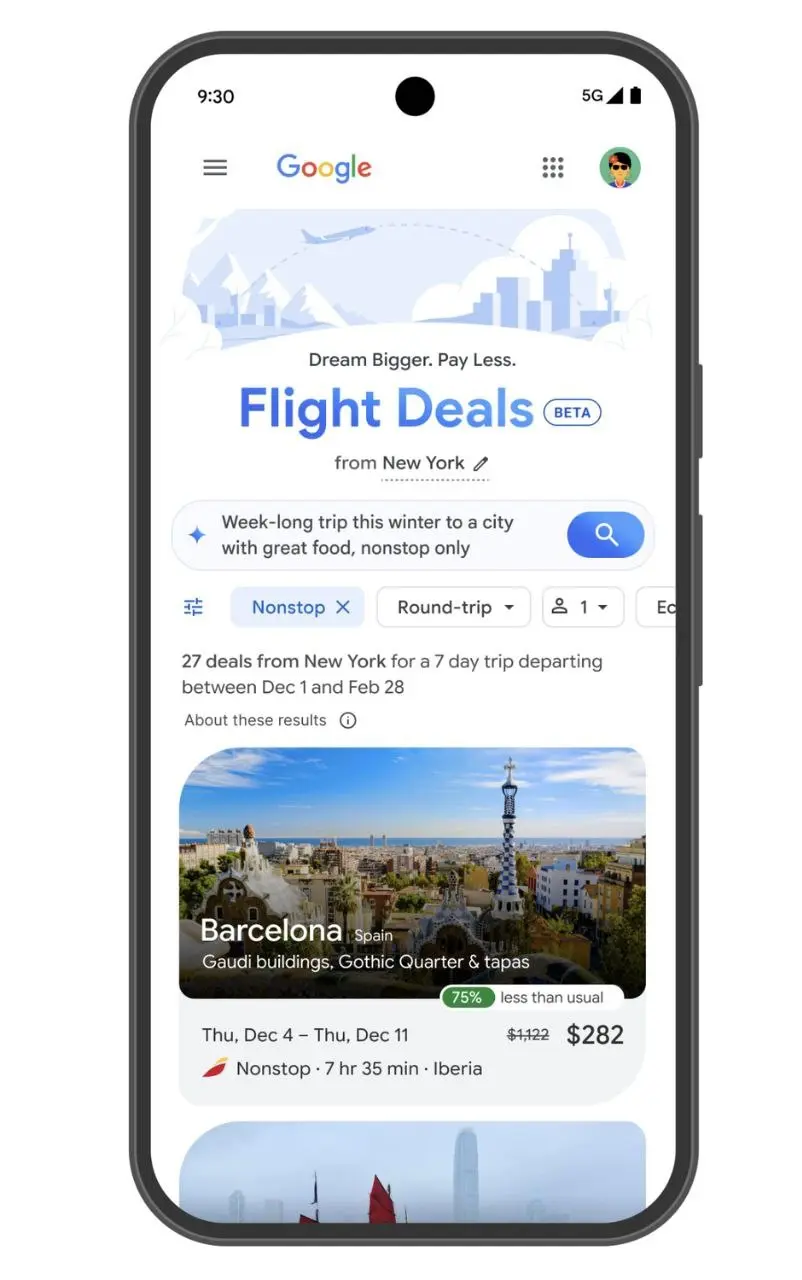 رونمایی از ابزاری مبتنی بر هوش مصنوعی برای تهیه بلیت ارزان قیمت هواپیما