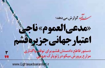 مدعی‌العموم ناجی اعتبار جهانی جزیره قشم