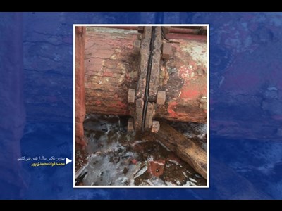 جایزه بهترین عکس سال از نقص فنی کشتی به افسر ایرانی رسید