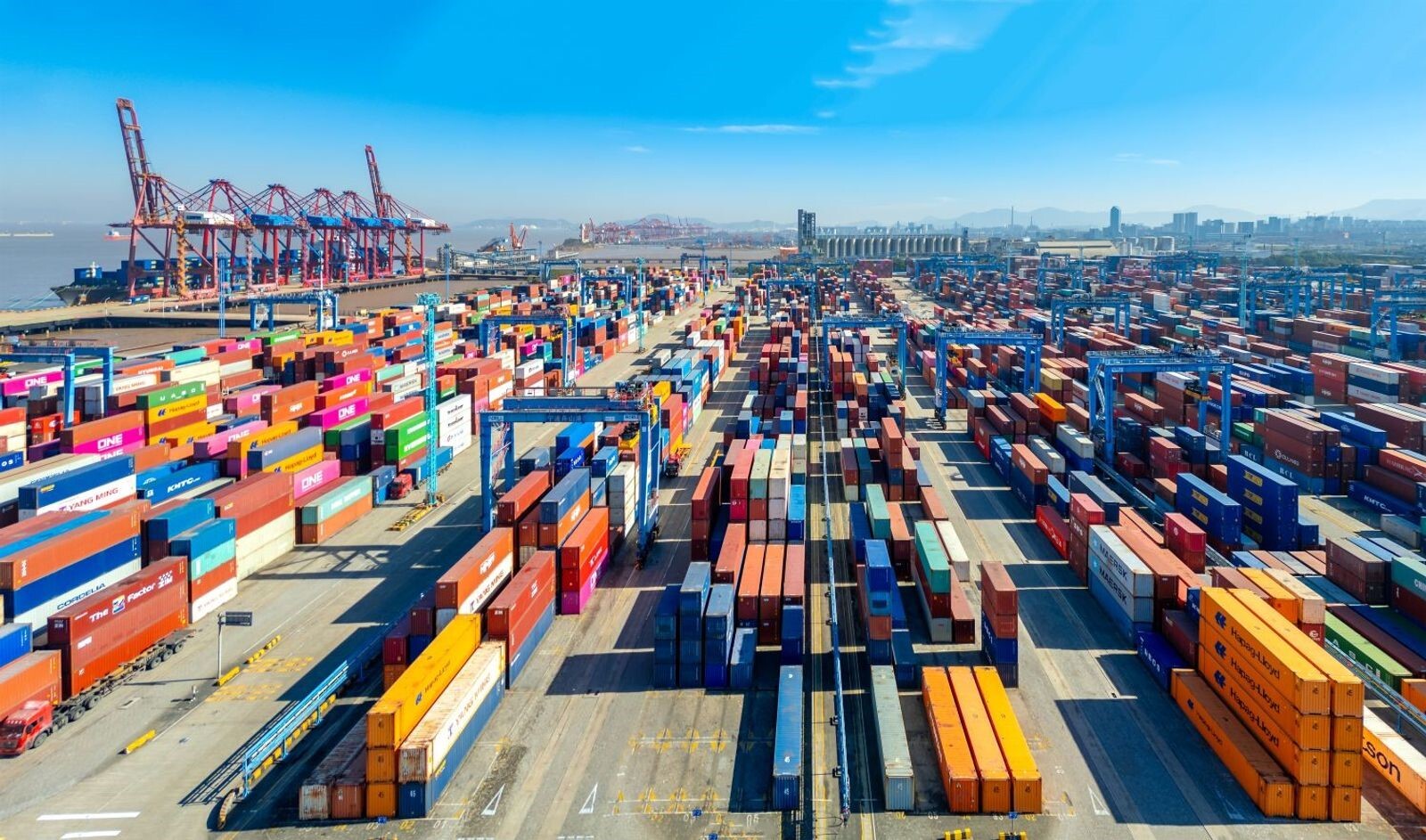 بنادر شانگهای و نینگبو چین بازهم رکورد زدند