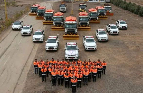 احداث راه موقت، نصب پل، آواربرداری و رفع انسداد جاده‌ای استان یزد