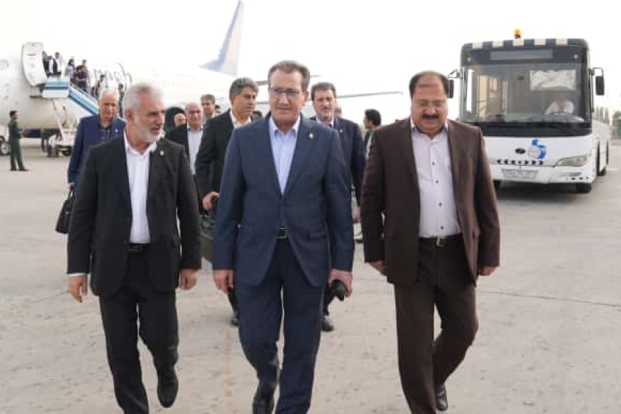 مدیرعامل سازمان بنادر و دریانوردی وارد بندر چابهار شد