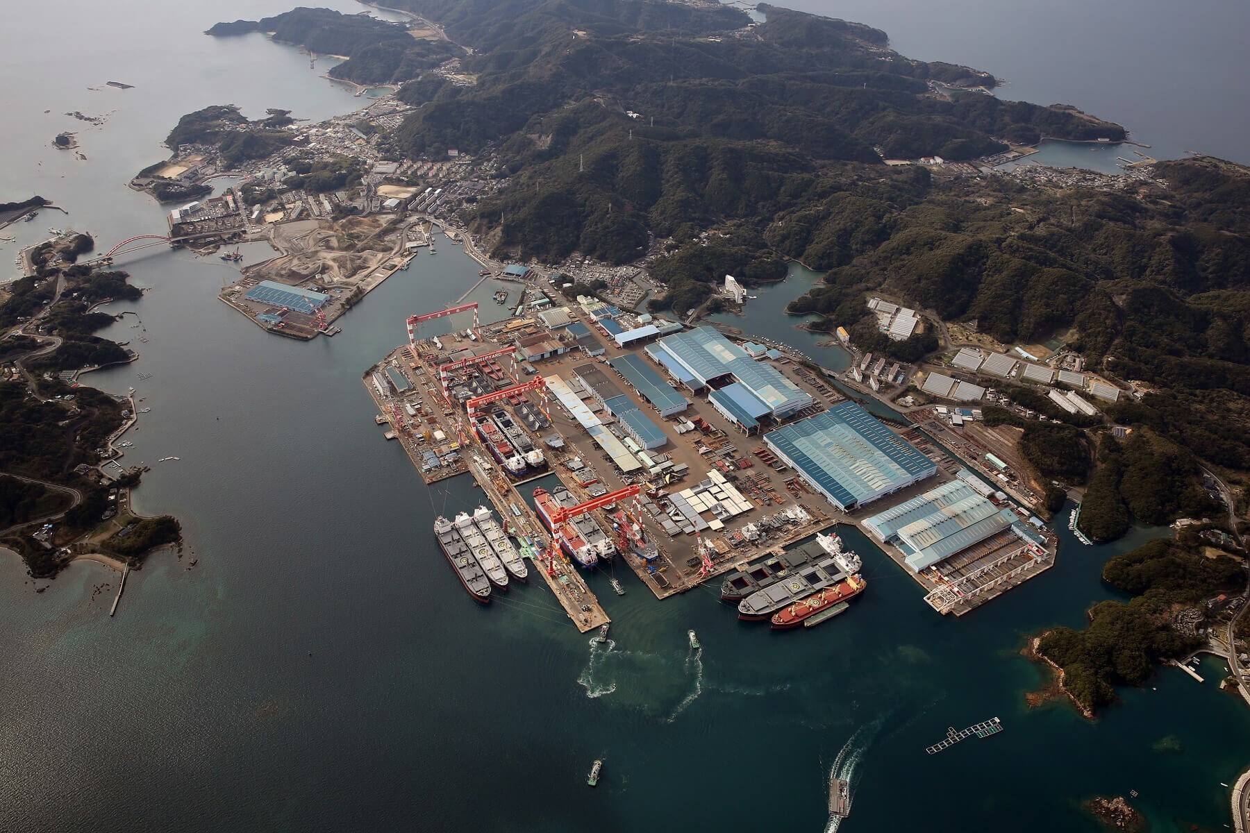 کشتی‌سازی ژاپن در رقابت شدید با چین و کره جنوبی