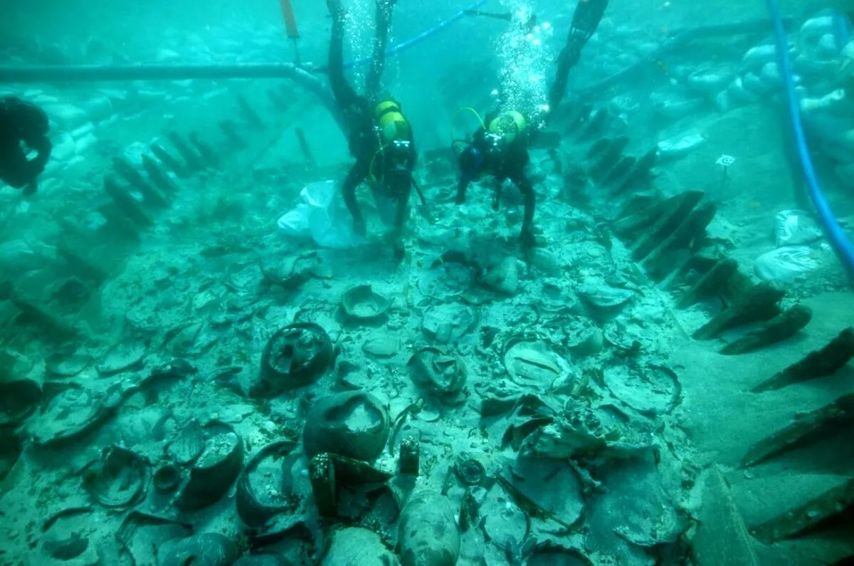 پیدا شدن کشتی ۱۷۰۰ ساله رومی در دریا