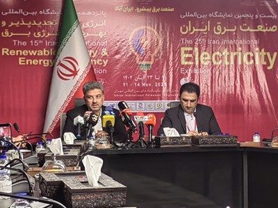 توسعه انرژی‌های تجدیدپذیر تا پایان ماه جاری از ۳۰۰۰ مگاوات عبور خواهد کرد