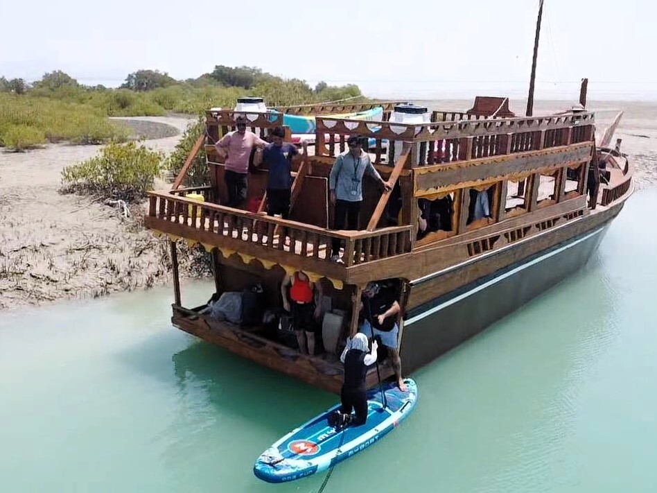 استفاده از لنج‌های سنتی در رونق گردشگری دریایی هرمزگان