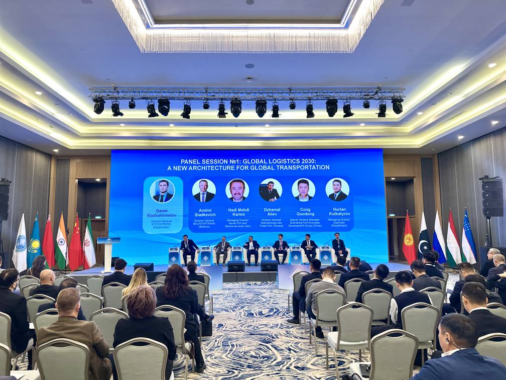 نخستین کنفرانس مدیران بنادر و مراکز لجستیک کشورهای عضو سازمان همکاری شانگهای در آکتائو فزاقستان برگزار شد