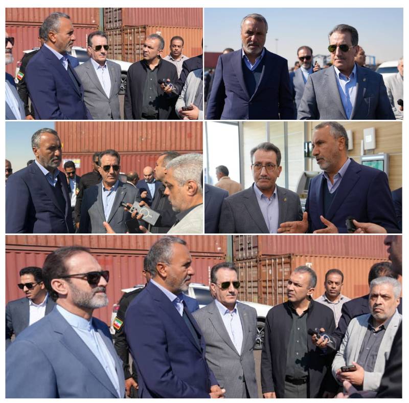 گزارش تصویری | حضور اعضای کمیسیون عمران مجلس در بندر شهید رجایی با همراهی مدیرعامل سازمان بنادر