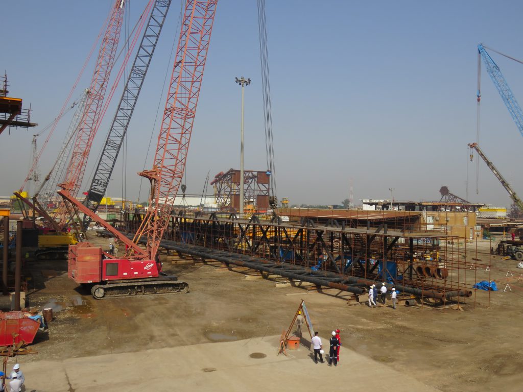 پایان موفقیت‌آمیز عملیات نصب عرشه و متعلقات پروژه «بلال» در یارد خرمشهر