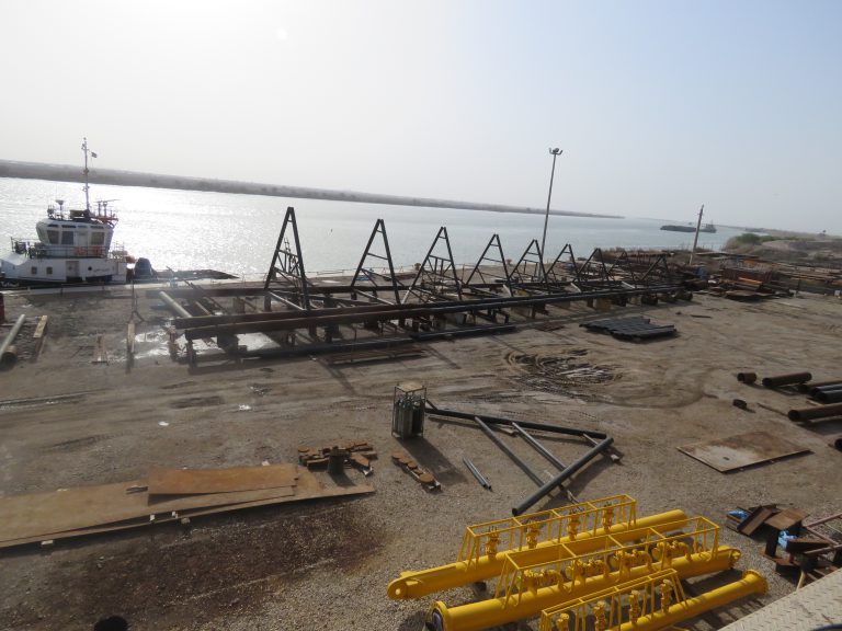 موفقیت درخشان در یارد خرمشهر+ عملیات نصب در بخش عرشه و متعلقات پروژه «بلال» به پایان رسید